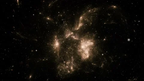 Stars background. Flying Through Space. Stock-Footage 152078170
