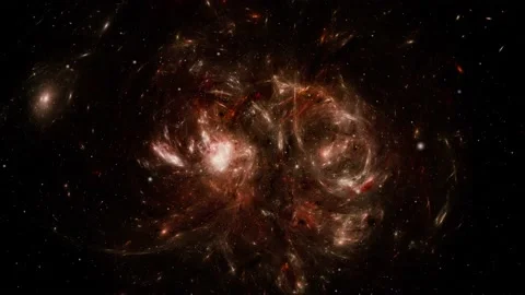 Stars background. Flying Through Space. Vidéo 152386563