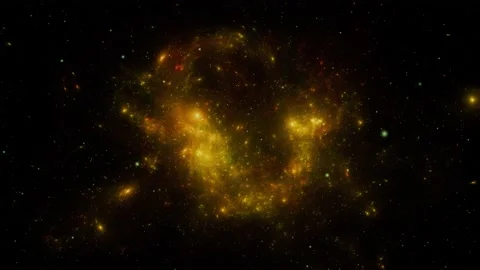 Stars background. Flying Through Space. Vidéo 152386708