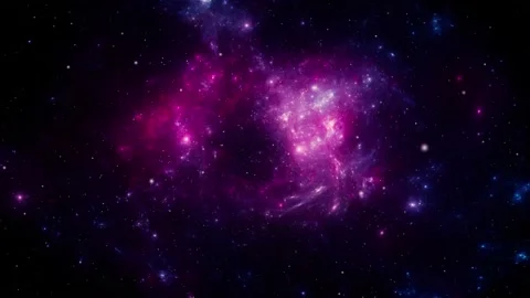 Stars background. Flying Through Space. Vidéo 152386710