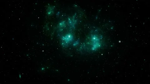 Stars background. Flying Through Space. Vidéo 152386713