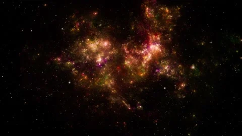Stars background. Flying Through Space. Vidéo 152386716