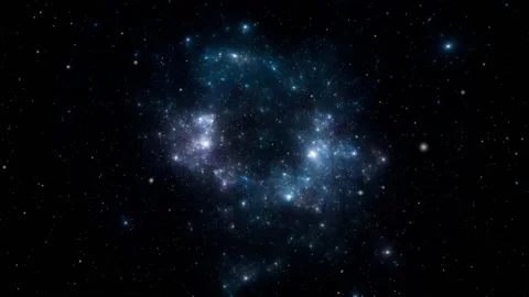 Stars background. Flying Through Space. Stock-Footage 152386936