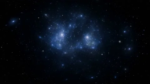 Stars background. Flying Through Space. 库存影片 152386939