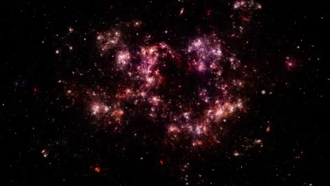 Stars background. Flying Through Space. Vidéo 152386956