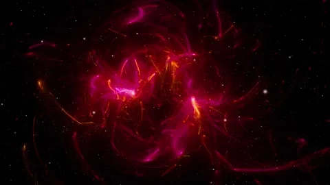 Stars background. Flying Through Space. Vidéo 152387175
