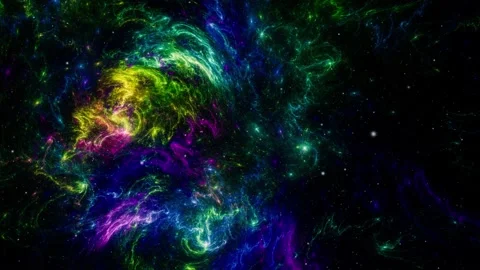 Stars background. Flying Through Space. Vidéo 155471279