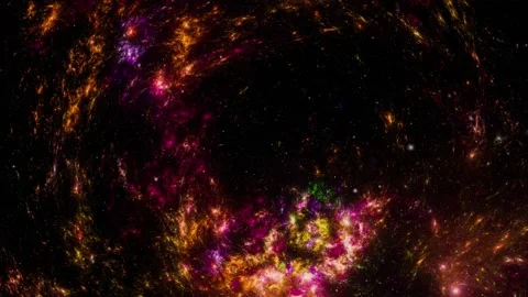 Stars background. Flying Through Space. Vidéo 156067563