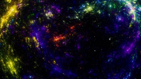Stars background. Flying Through Space. Vidéo 156067576