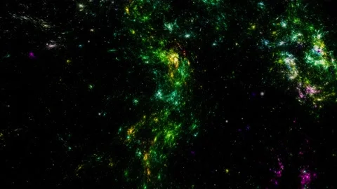 Stars background. Flying Through Space. Vidéo 156067734