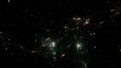 Stars background. Flying Through Space. Vidéo 156067739