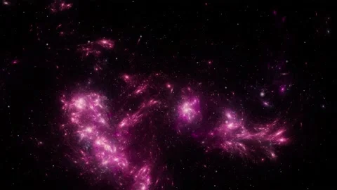 Stars background. Flying Through Space. Vidéo 156067741