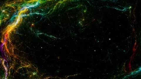Stars background. Flying Through Space. Vidéo 156068325