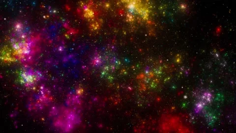 Stars background. Flying Through Space. Vidéo 156580760