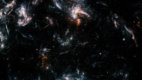 Stars background. Flying Through Space. Vidéo 156580770