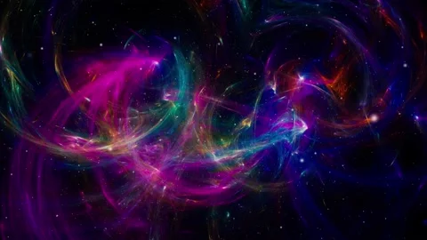 Stars background. Flying Through Space. Vidéo 156581151