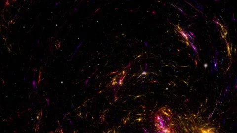Stars background. Flying Through Space. 動画素材 156581168