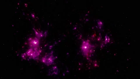 Stars background. Flying Through Space. 動画素材 156581319