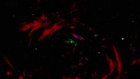 Stars background. Flying Through Space. Vidéo 156581323