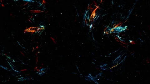 Stars background. Flying Through Space. Vidéo 156581324