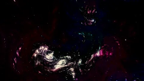 Stars background. Flying Through Space. 動画素材 156745185