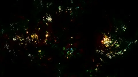 Stars background. Flying Through Space. 動画素材 156745417