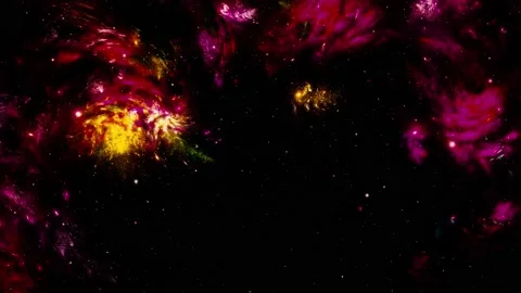 Stars background. Flying Through Space. 動画素材 156745721