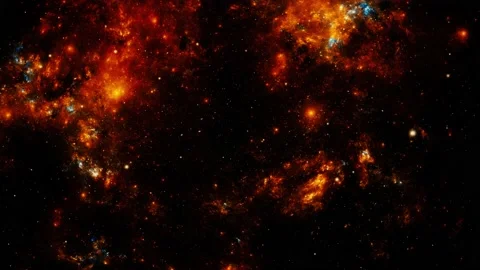 Stars background. Flying Through Space. 動画素材 156746204