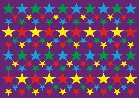 Stars on background Stock Illustration