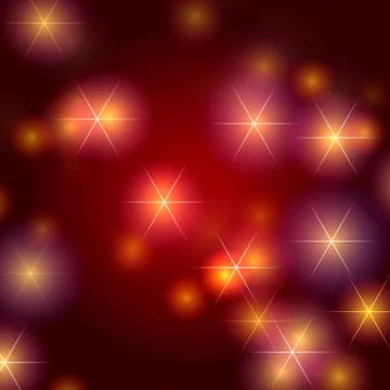 Stars background in red Stock Illustration