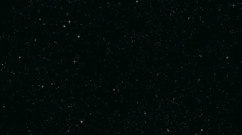 Stars on black background Stock Footage 47068540