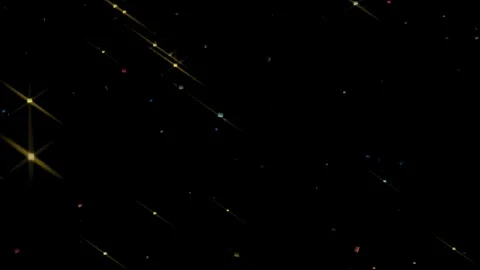 Stars on black background Stock Footage 107902142