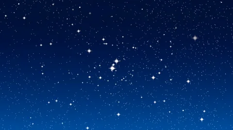 Stars on blue background Stock Footage 47068172
