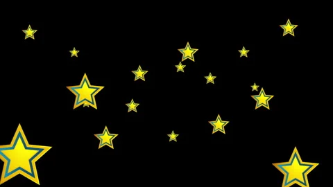 Stars blue background Stock Footage 240118129