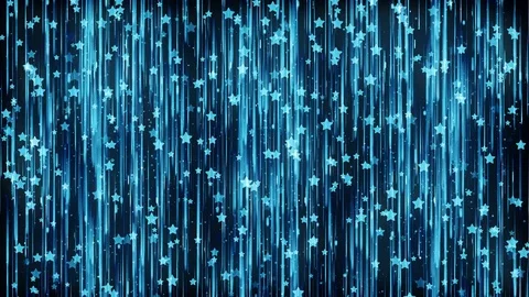 Stars Blue Particles Background Stock Footage 85271338