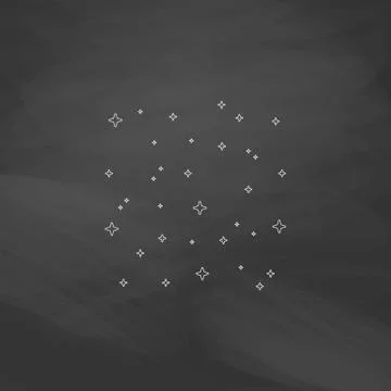 Stars computer symbol Stock Illustration