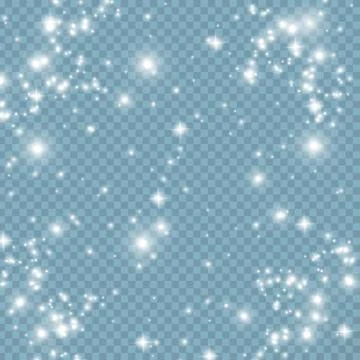 Stars dust Illustrazione stock