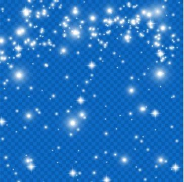Stars dust Illustrazione stock