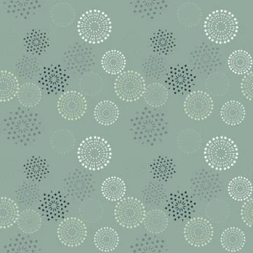 Stars explosion fire work seamless pattern Illustrazione stock