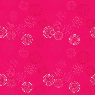 Stars explosion fire work seamless pattern Illustrazione stock