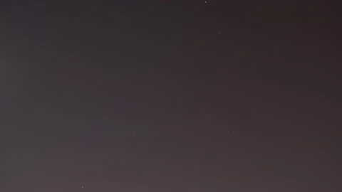 Stars fall on a cold night Stock Footage 156059423
