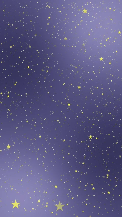 Stars Fall on Purple Loop Vertical Stock Footage 292225277