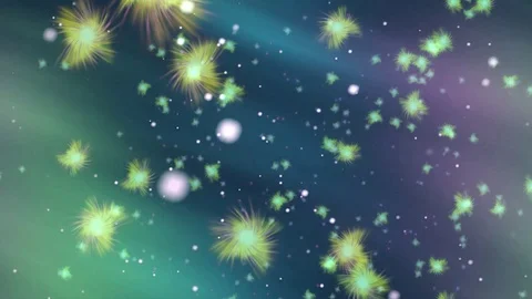 Stars floating in space. Video stock 115910141