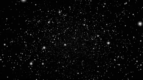 Stars floating through space. Stock Footage 219184596