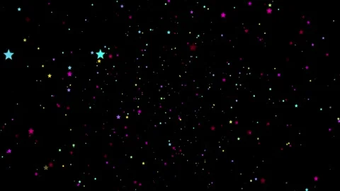 Stars Flying in Space Loop Animation Background. Video stock 280974708