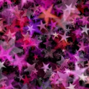 Stars galore Stock Illustration