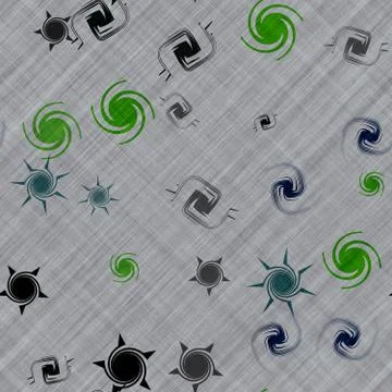 Stars generated seamless texture Stock Illustration