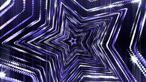 Stars Glitter Shine Loop Video stock 64285373