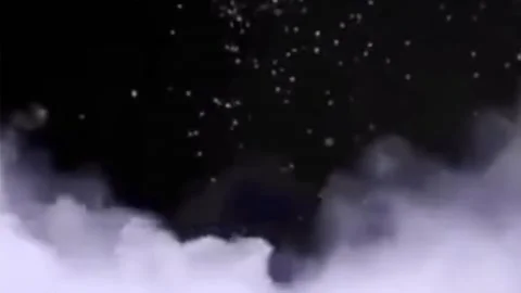 Stars Glowing Particles Cloud Motion Effect 库存影片 346500667