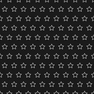 Stars grid seamless pattern background. Design element for textile print Иллюстрация